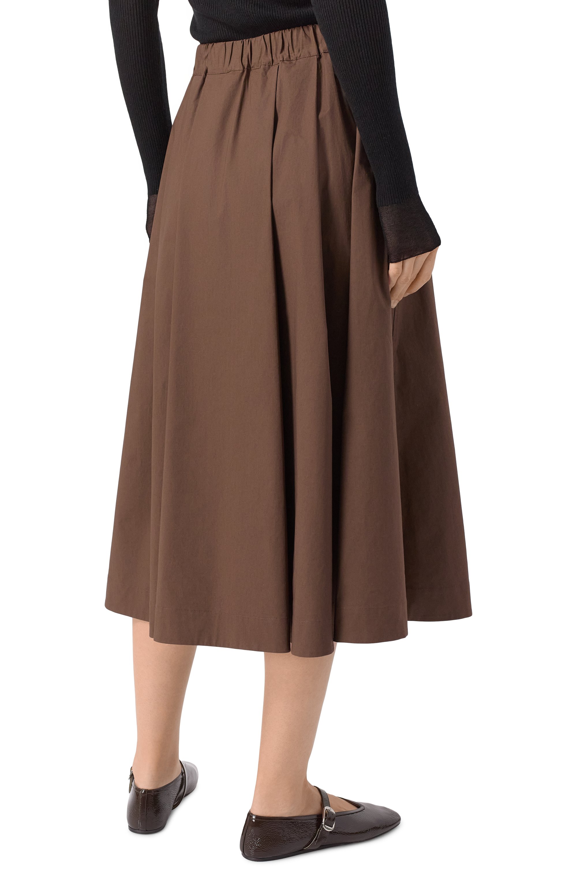 Хлопковая юбка ANTONELLI FIRENZE, арт. N9648/135B, фото 4