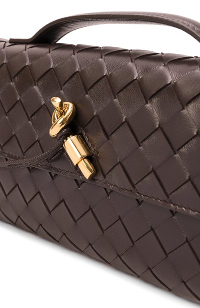 Клатч andiamo BOTTEGA VENETA темно-коричневого цвета по цене 363000 руб., арт. 741511/VCPP3, фото 3 Клатч andiamo BOTTEGA VENETA, арт. 741511/VCPP3, фото 3