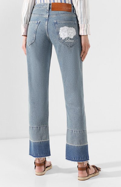 Джинсы прямого кроя LOEWE, арт. S2192240IB, фото 4