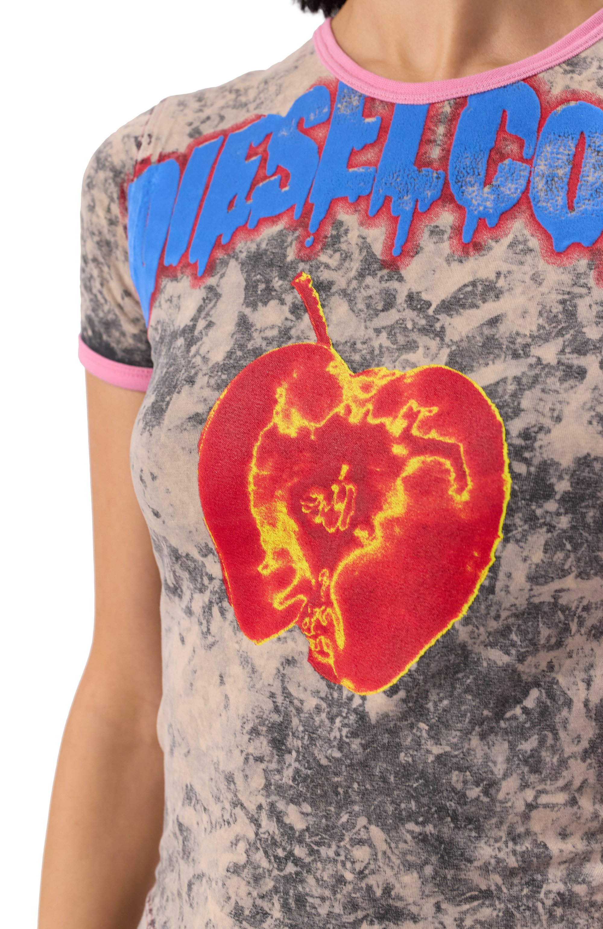 Хлопковый топ DIESEL, арт. A16825/0JQAU, фото 5