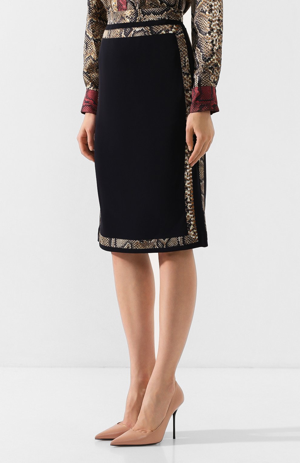 Юбка из вискозы VICTORIA BECKHAM, арт. SK MID 31006B, фото 3