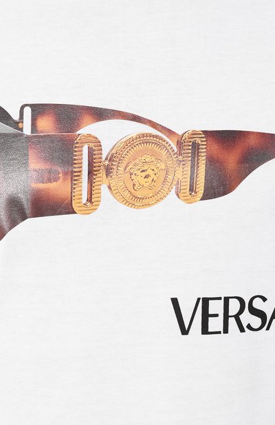 Хлопковая футболка VERSACE, арт. A85158/A228806, фото 5