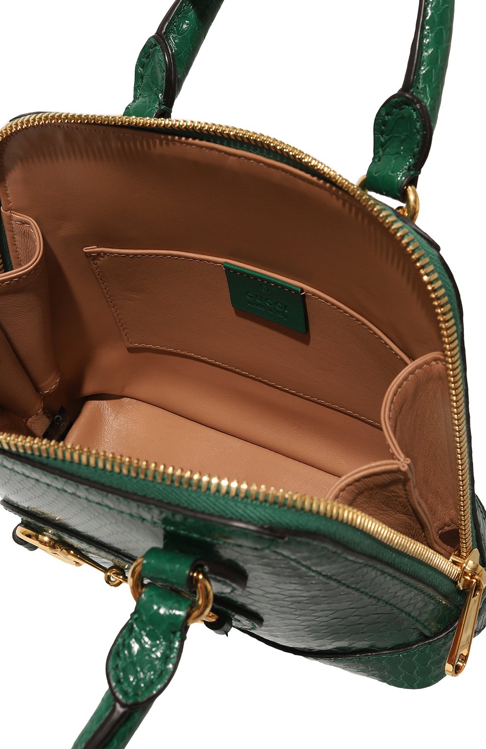 Сумка 1955 horsebit mini из кожи питона GUCCI, арт. 640716 LJM0G, фото 5