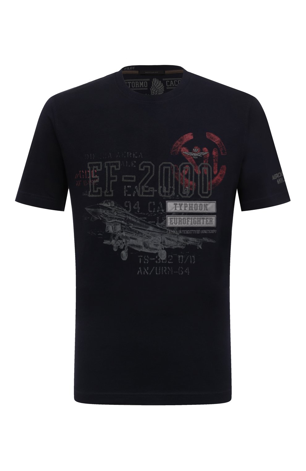 Хлопковая футболка AERONAUTICA MILITARE, арт. TS2325J641, фото 1