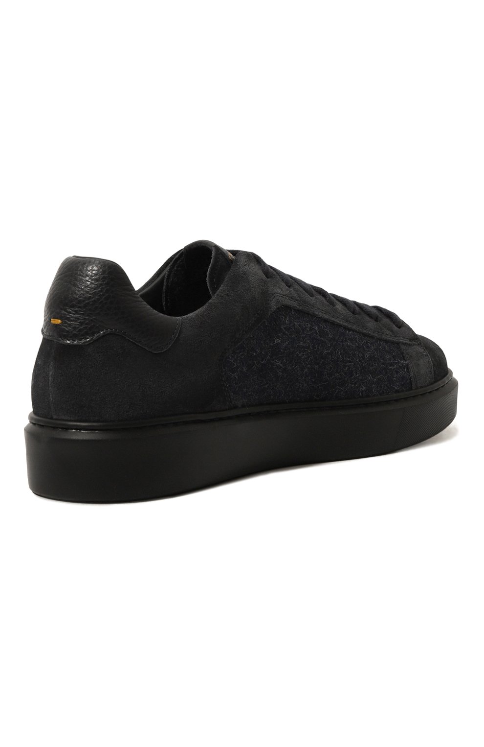 Комбинированные кеды DOUCAL'S темно-синего цвета по цене 54150 руб., арт. DU3322ALEXPJ717N, фото 5 Комбинированные кеды DOUCAL'S, арт. DU3322ALEXPJ717N, фото 5