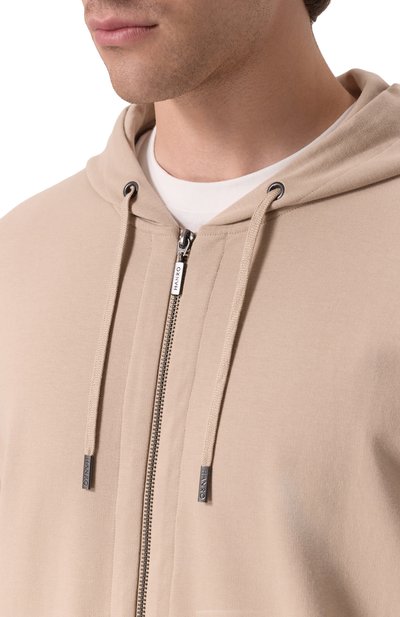 Хлопковая толстовка HANRO, арт. 075952, фото 5