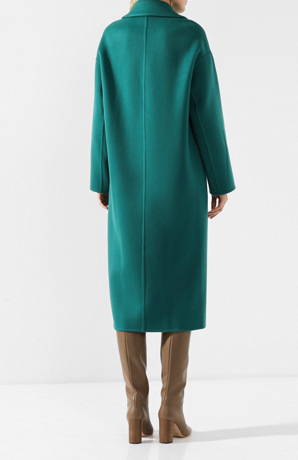 Кашемировое пальто с отложным воротником LORO PIANA, арт. FAI3510, фото 4