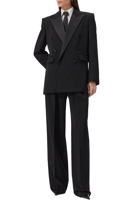 Женский шерстяной жакет SAINT LAURENT, арт. 828008/Y7E63