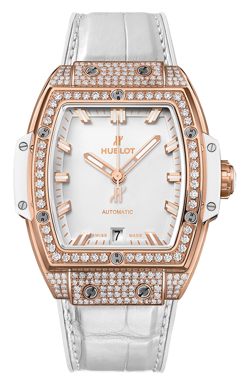 Часы big bang king gold white pave HUBLOT, арт. 665.OE.2080.LR.1604, фото 1