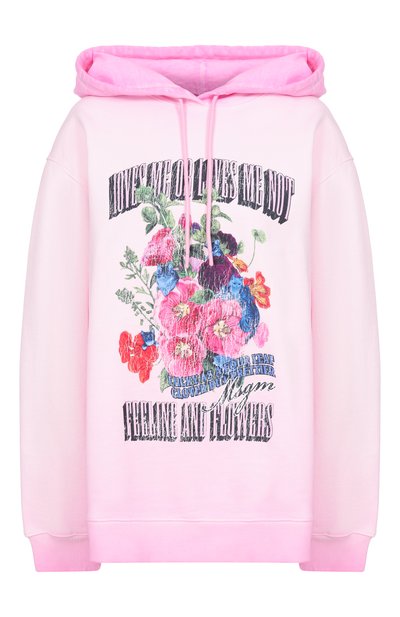 Женский хлопковое худи MSGM, арт. 4041MDM140SE/267287