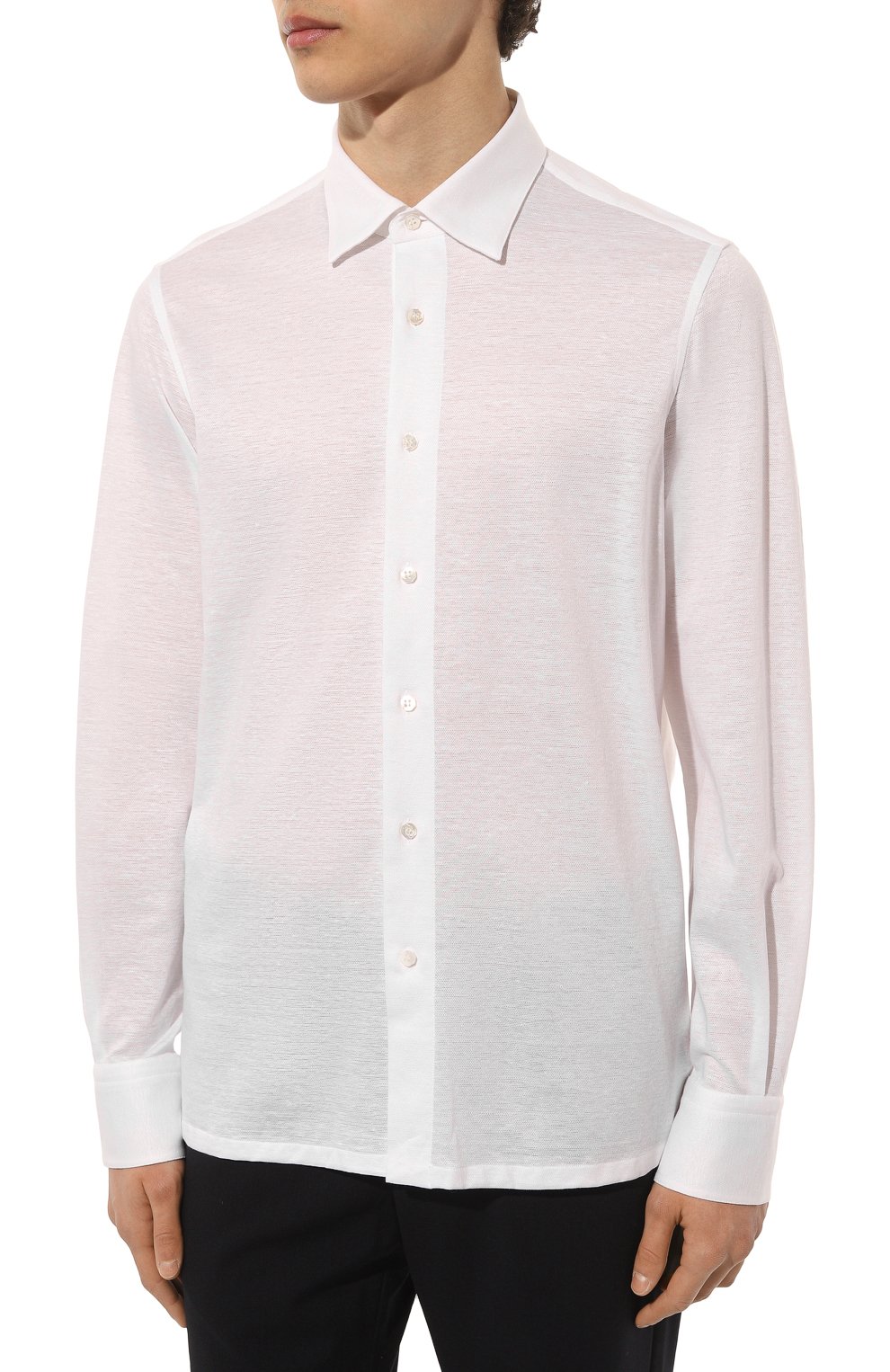 Рубашка из хлопка и льна STEFANO RICCI, арт. CJ006847/TE2301, фото 3