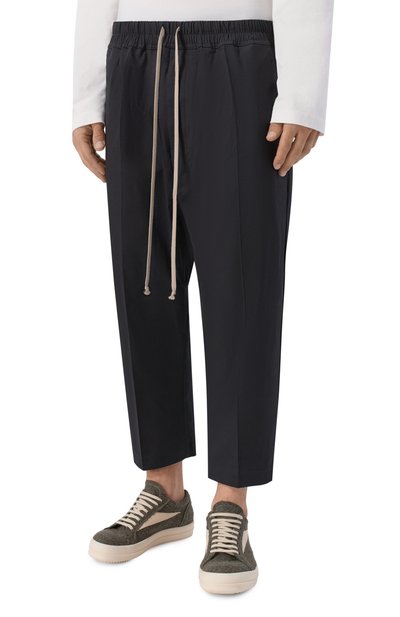 Хлопковые брюки RICK OWENS, арт. RU02F4381/TE, фото 3