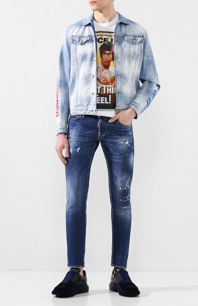 Хлопковая футболка DSQUARED2, арт. S71GD0919/S23009, фото 2