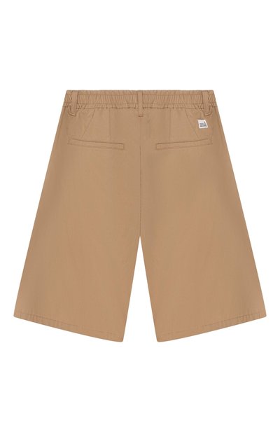 Хлопковые шорты PAOLO PECORA MILANO бежевого цвета по цене 13950 руб., арт. PP4315, фото 2 Хлопковые шорты PAOLO PECORA MILANO, арт. PP4315, фото 2