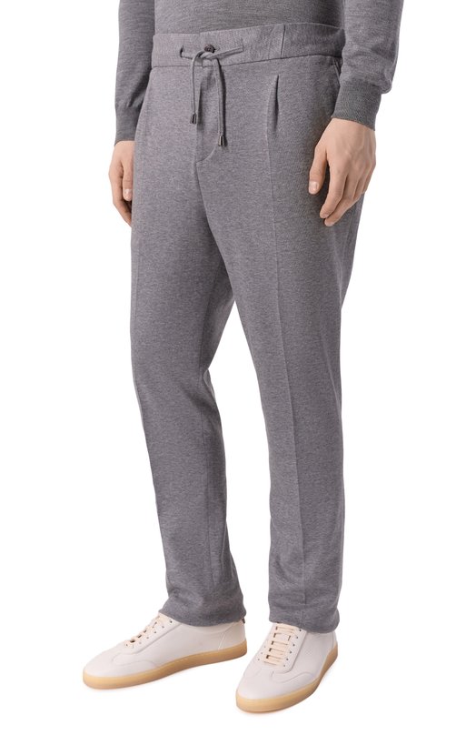 Костюм из хлопка и кашемира Andrea Campagna BIELLA/DD100_SET Серый  BIELLA/DD100_SET Фото 4