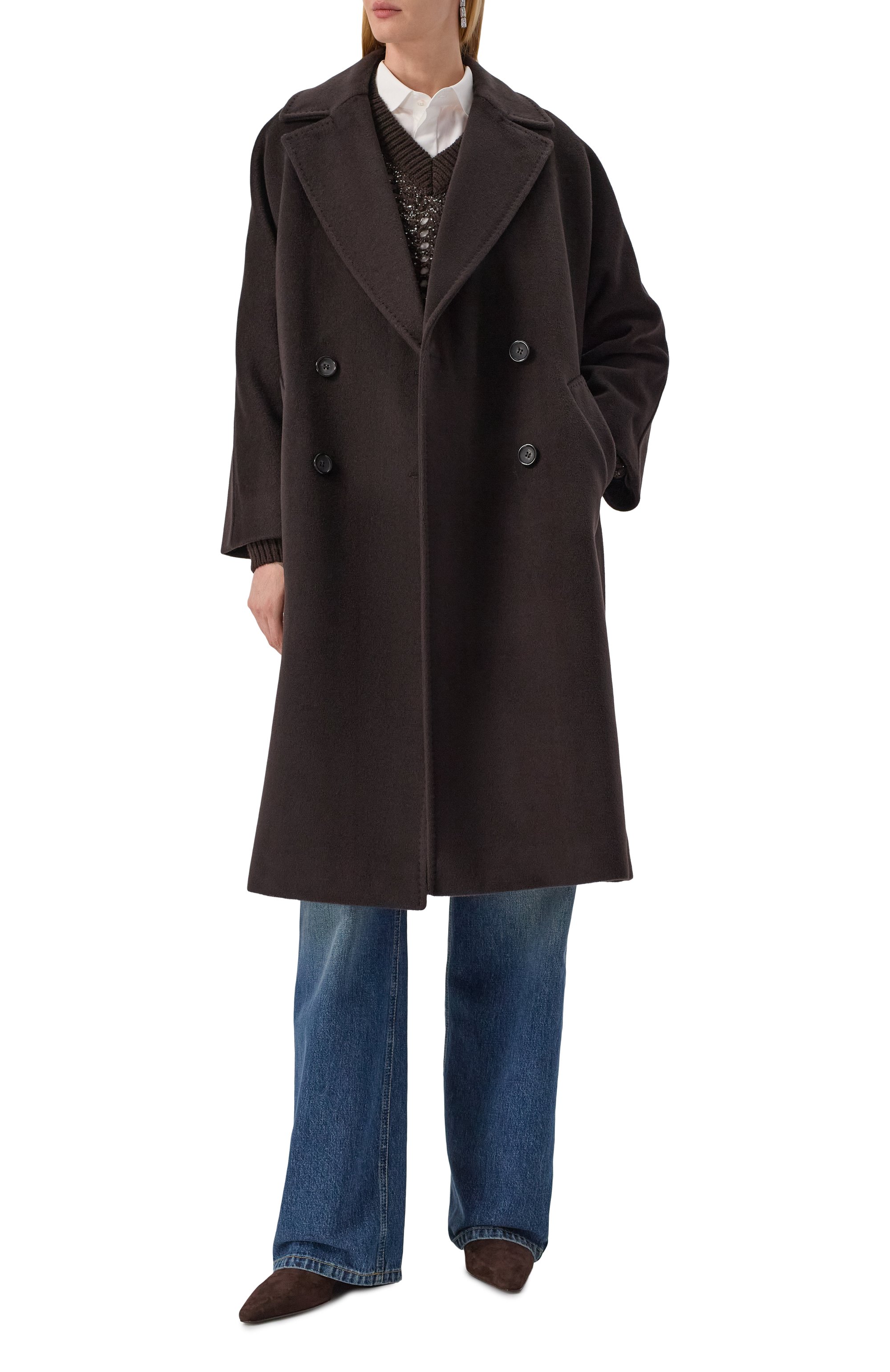 Шерстяное пальто CINZIA ROCCA, арт. ZR35001/D4, фото 2