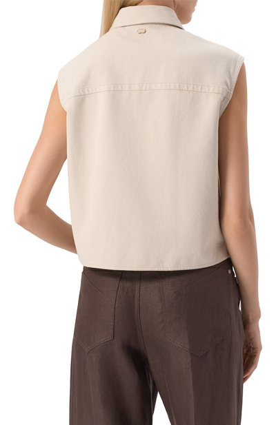 Джинсовый жилет AGNONA, арт. TF0907E/U2115, фото 4