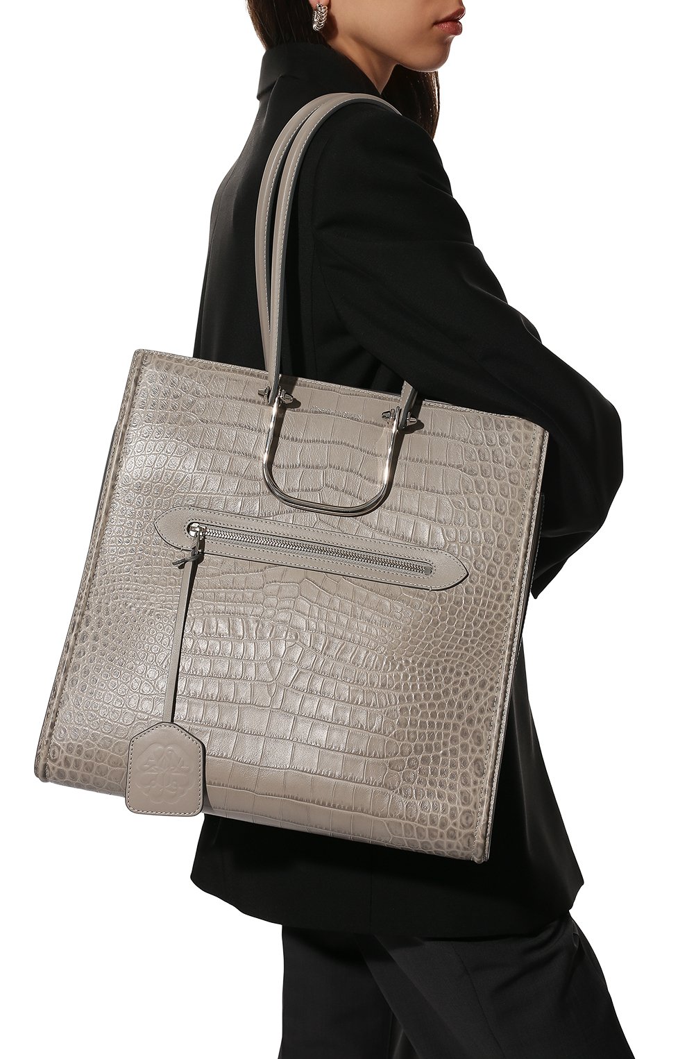 Сумка-шопер tall story ALEXANDER MCQUEEN, арт. 624973/1XBZY, фото 6