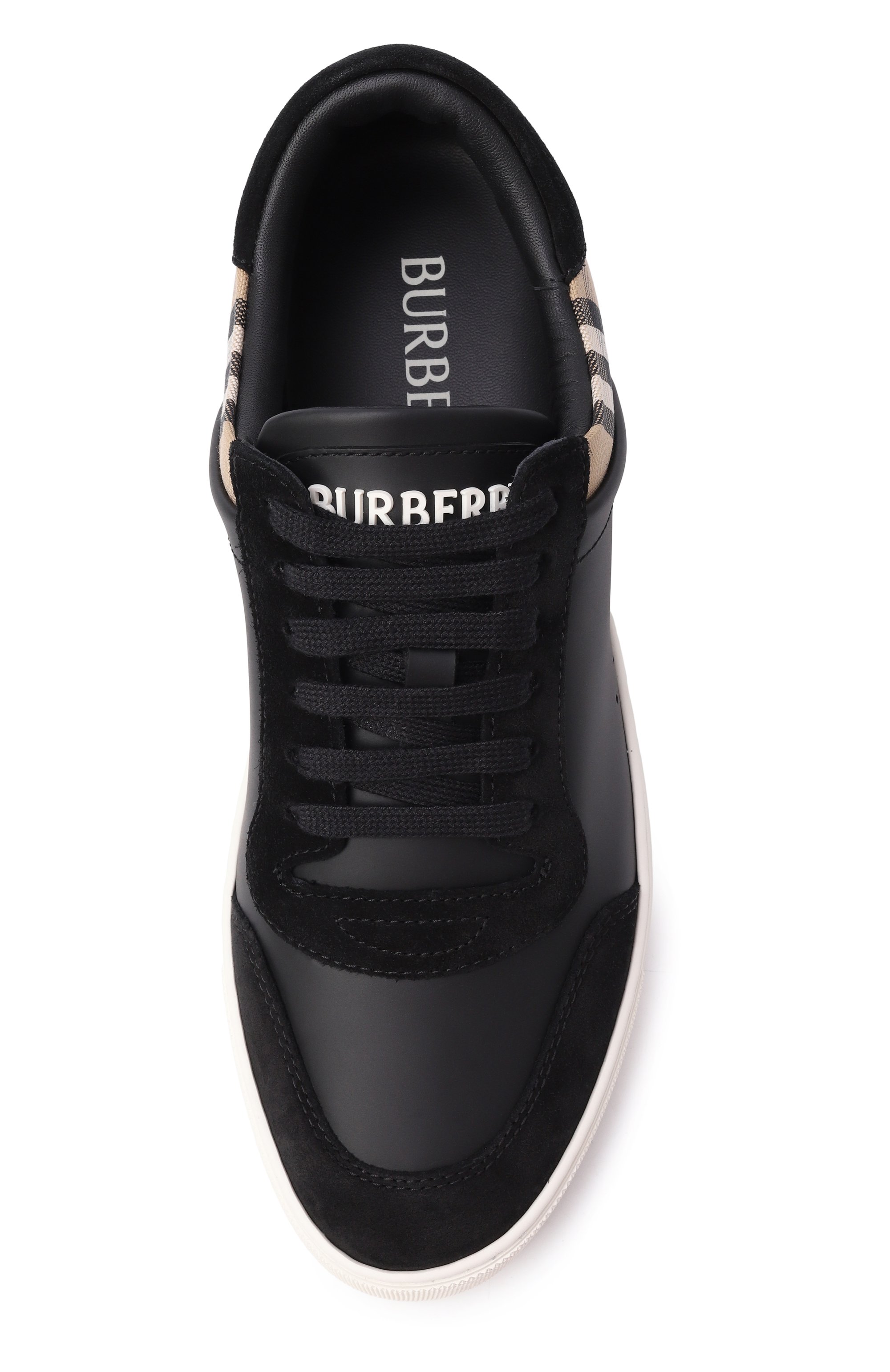 Комбинированные кеды BURBERRY, арт. 8070818, фото 6