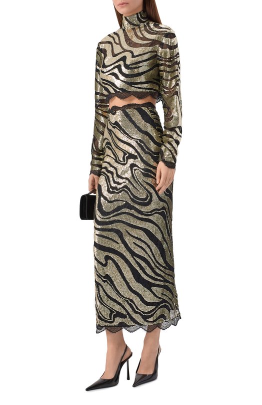 Топ Zuhair Murad FTP25036/TUEM012 Золотой  FTP25036/TUEM012 Фото 2