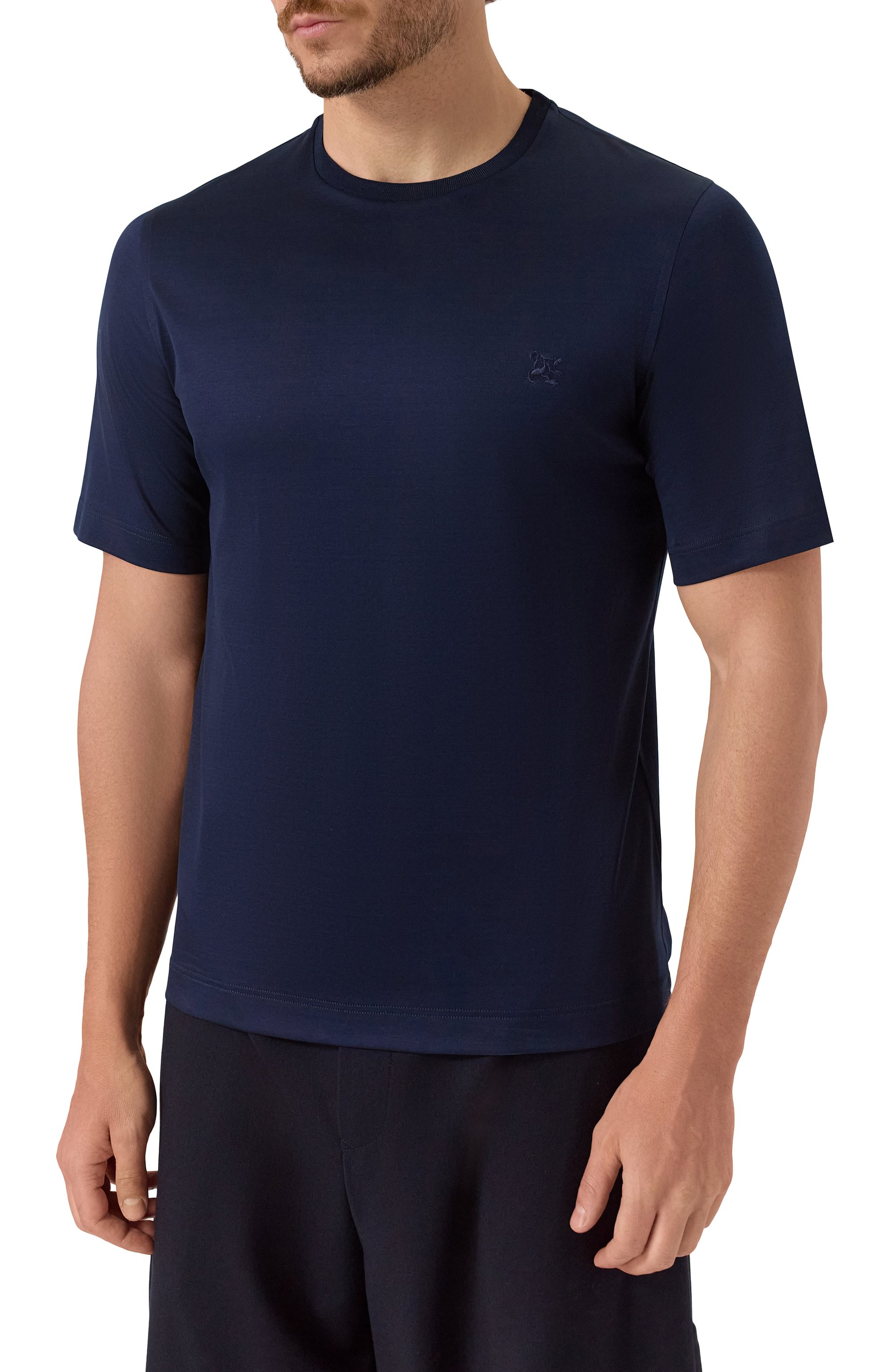 Хлопковая футболка ZILLI, арт. TSR02AM0100VLE000, фото 3