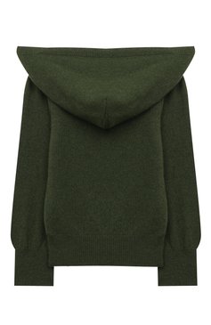 Детский кашемировое худи GIORGETTI CASHMERE зеленого цвета, арт. MB1686/ST/2A-6A | Фото 2 (Материал внешний: Шерсть, Кашемир; Рукава: Длинные; Материал сплава: Проставлено; Драгоценные камни: Проставлено; Девочки Кросс-КТ: Худи-одежда; Ростовка одежда: 2 года | 92 см, 4 года | 104 см, 6 лет | 116 см)