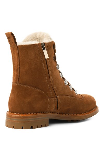 Замшевые ботинки KITON, арт. D58812N0113606, фото 5