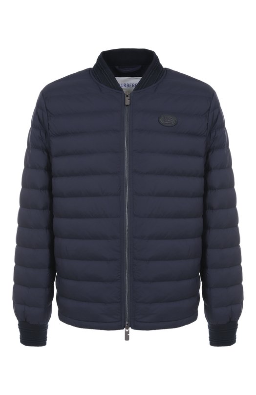Утепленный бомбер Burberry 8110273 Синий 8110273