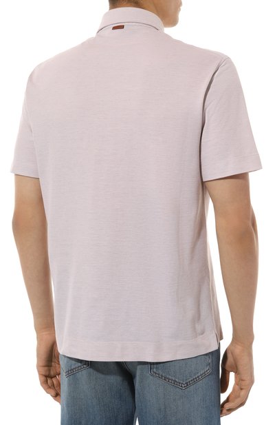 Хлопковое поло ZEGNA, арт. UB392A5/B752M01, фото 4