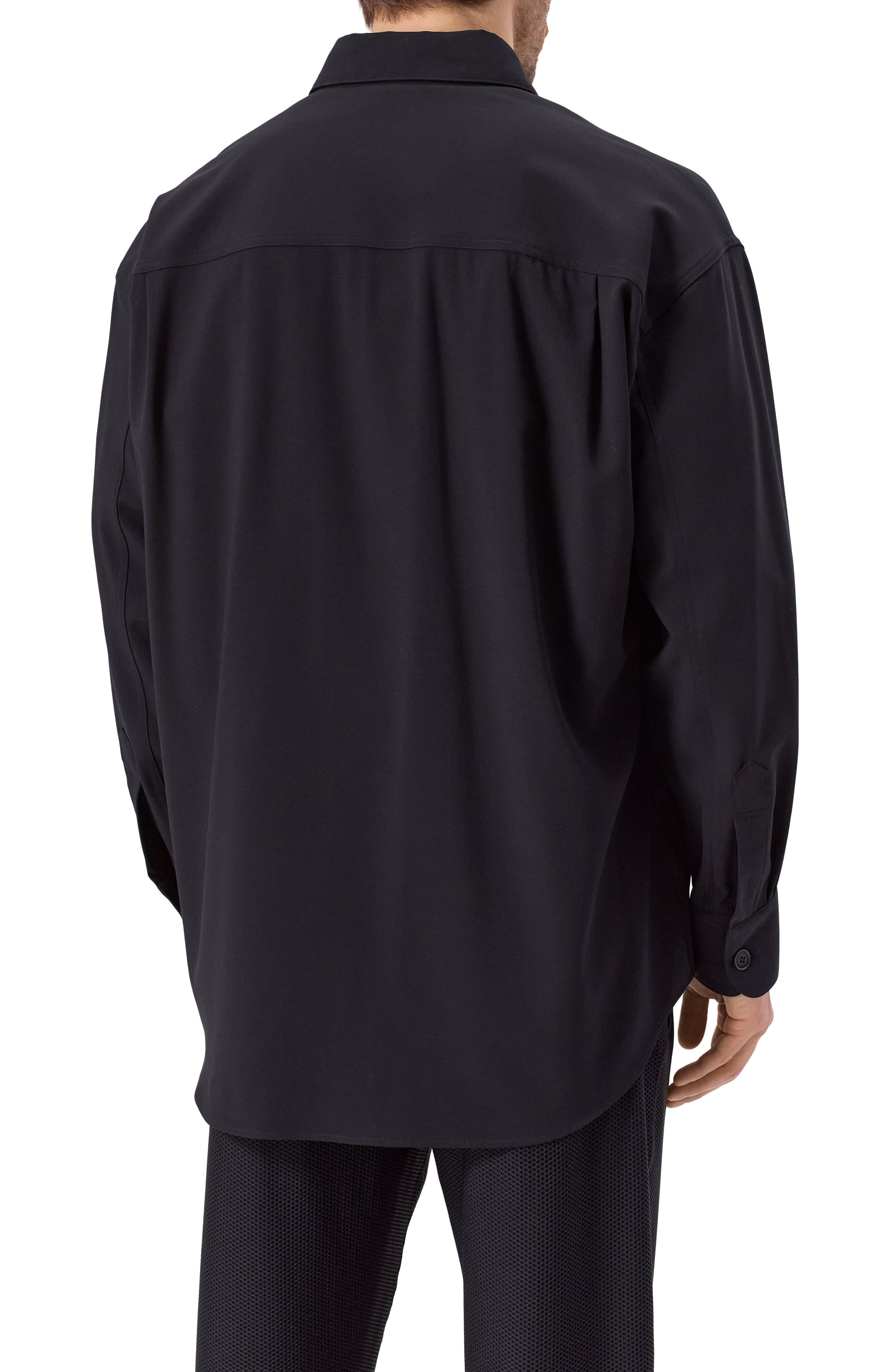 Шерстяная рубашка GIORGIO ARMANI, арт. GM001429/TE10043, фото 4