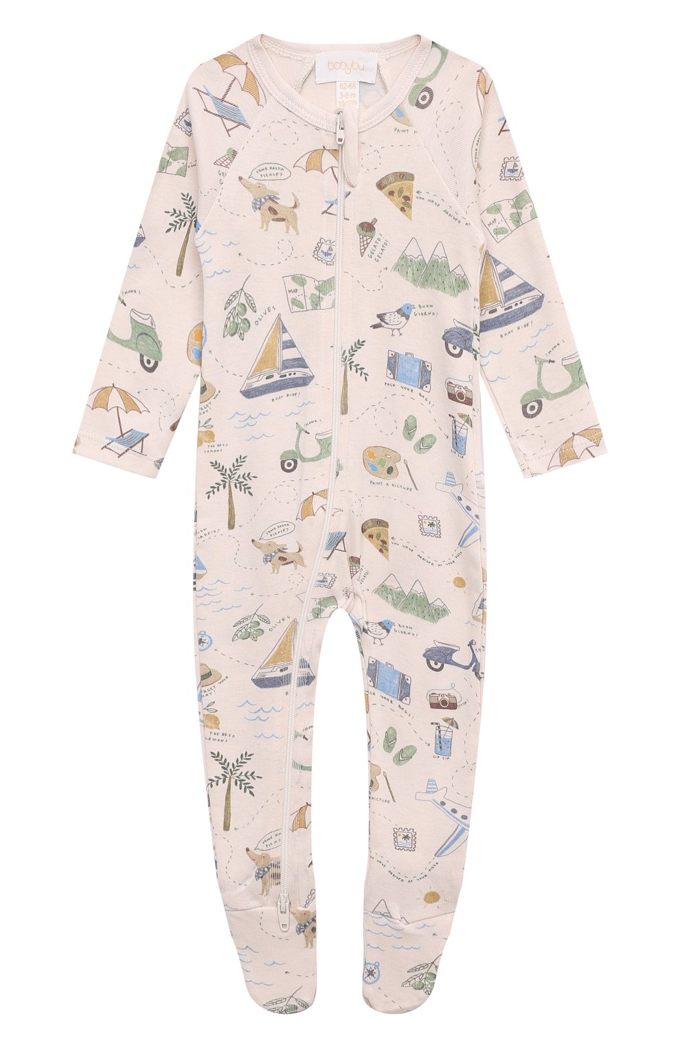 Комплект из двух комбинезонов BABYBU, арт. PNW1012NS, фото 2
