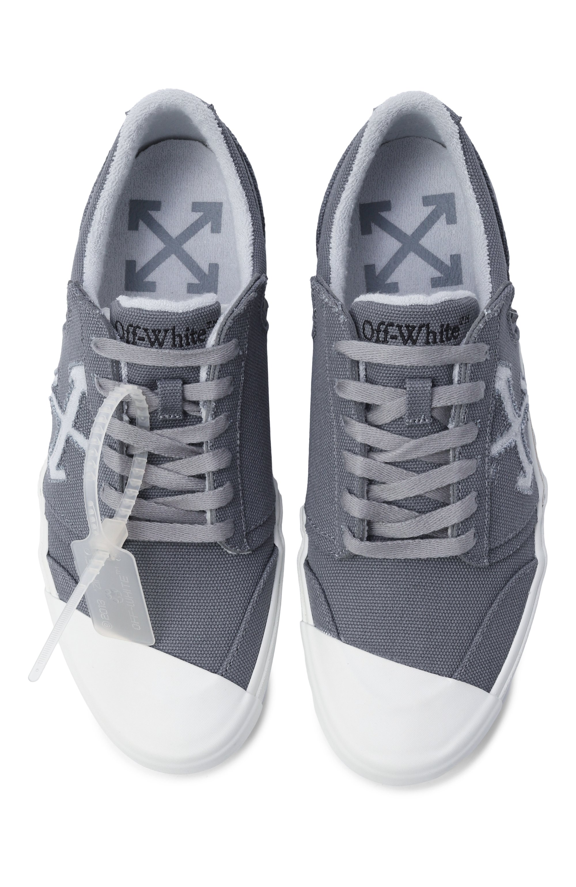 Текстильные кеды vulcanized undercut OFF-WHITE, арт. 0MIA2A2F25FAB0027801, фото 5