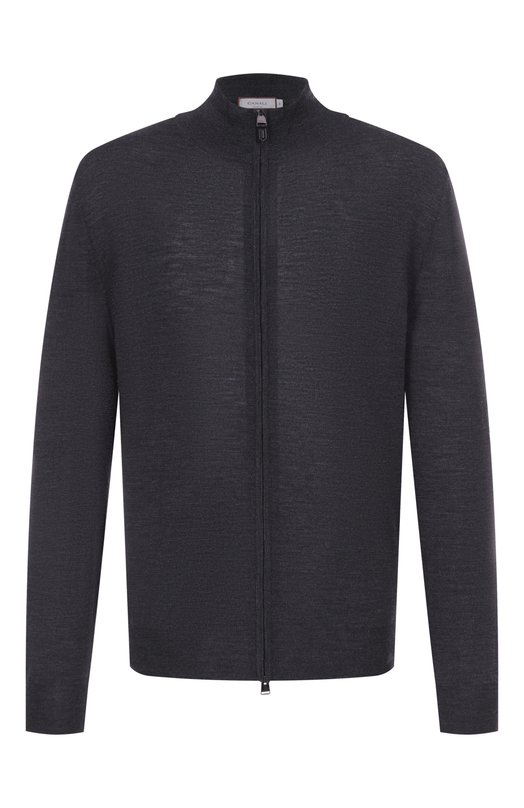 Шерстяной кардиган Canali C0022/MK01149 Серый C0022/MK01149