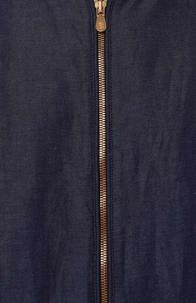 Бомбер из шерсти и льна BRUNELLO CUCINELLI, арт. MB4046205, фото 5