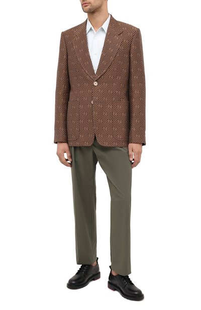 Пиджак из хлопка и шелка GUCCI, арт. 618666/ZAEAK, фото 2