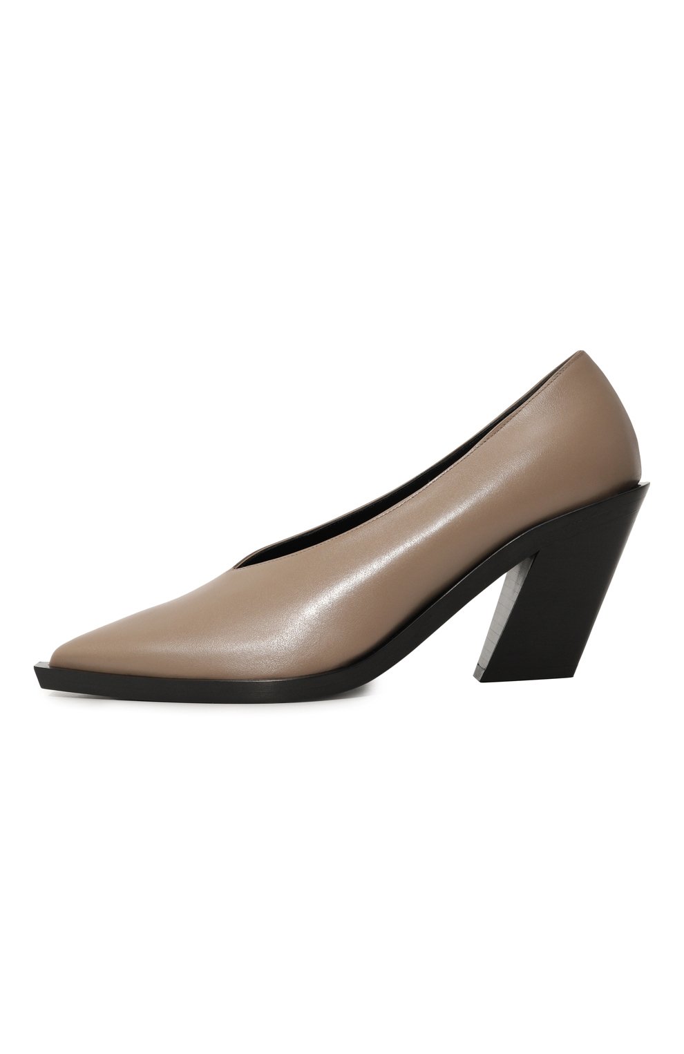 Кожаные туфли ELLEME, арт. ECLAIR PUMPS/LEATHER, фото 4