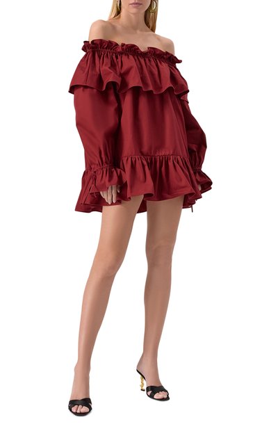 Текстильные мюли opyum 85 SAINT LAURENT, арт. 818931/9QAB1, фото 2