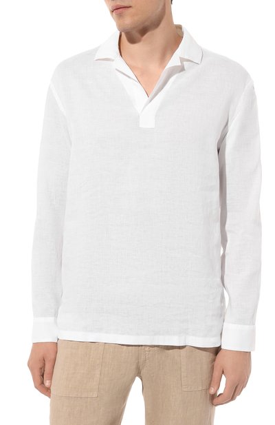 Льняная рубашка GIORGIO ARMANI, арт. 3WGCC07H/T04D3, фото 3