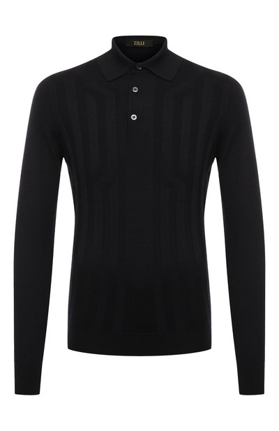 Мужская поло из шерсти и шелка ZILLI, арт. KBP001M0230VCRS00