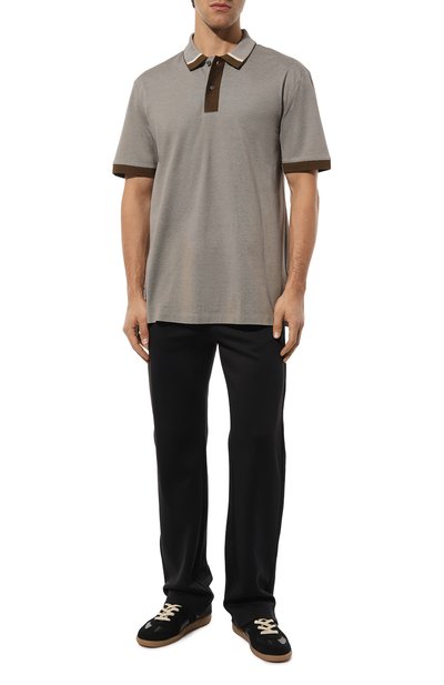 Хлопковое поло BOSS, арт. 50494991, фото 2