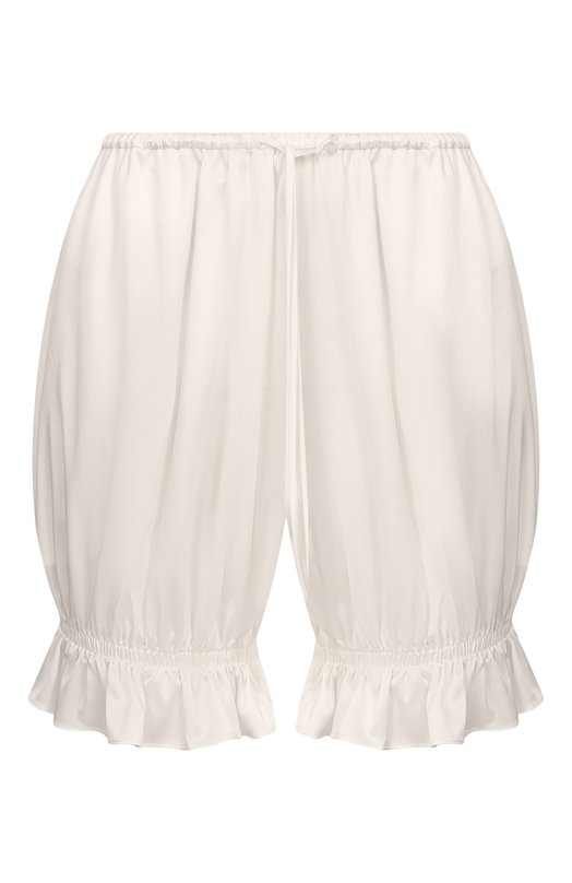 Шелковые шорты Gooroo SR014-2001-101-SS26 Кремовый SR014-2001-101-SS26