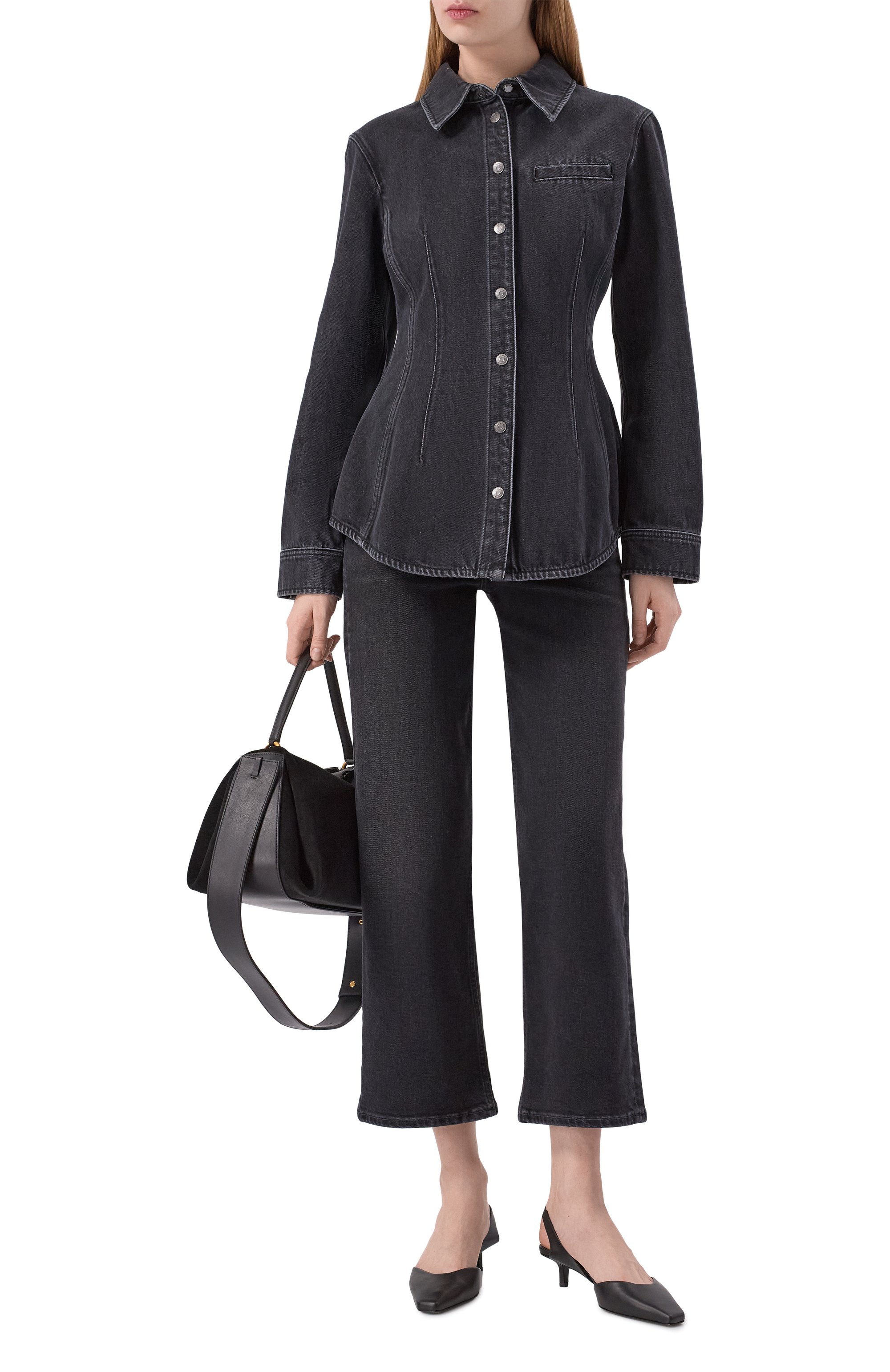 Джинсовая рубашка 12 STOREEZ, арт. 135958, фото 2