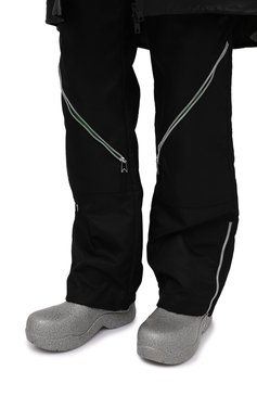 Мужские резиновые сапоги puddle BOTTEGA VENETA серебряного цвета, арт. 640043/V10Q0 | Фото 3 (Материал внутренний: Текстиль, Натуральная кожа; Каблук высота: Высокий; Подошва: Массивная; Материал внешний: Резина; Мужское Кросс-КТ: Сапоги-обувь; Кросс-КТ: резиновые; Материал утеплителя: Без утеплителя; Драгоценные камни: Проставлено; Материал сплава: Проставлено)