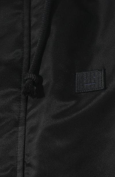 Парка с капюшоном ACNE STUDIOS черного цвета по цене 45200 руб., арт. C90006/W, фото 5 Парка с капюшоном ACNE STUDIOS, арт. C90006/W, фото 5
