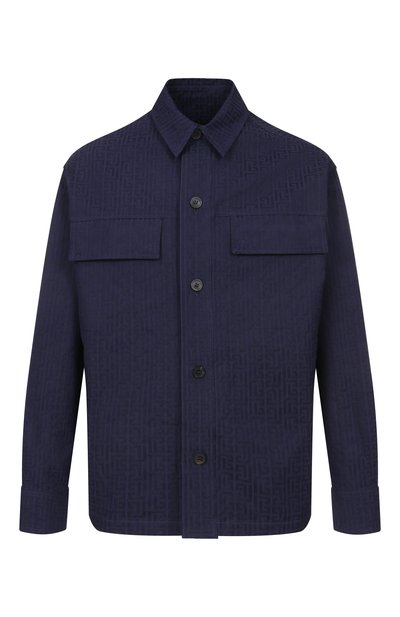Мужская хлопковая куртка-рубашка BALMAIN, арт. GH1TH881/CG41