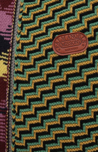 Шерстяной кардиган palm angels x missoni PALM ANGELS, арт. PMHB009F21KNI0018460, фото 5