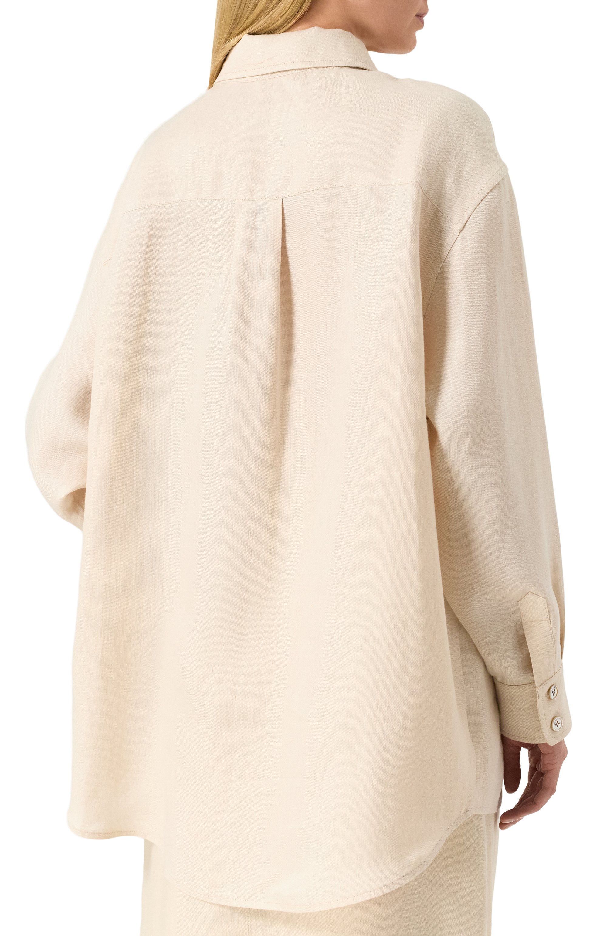 Льняная рубашка MVST, арт. TXBGM-Y074, фото 4