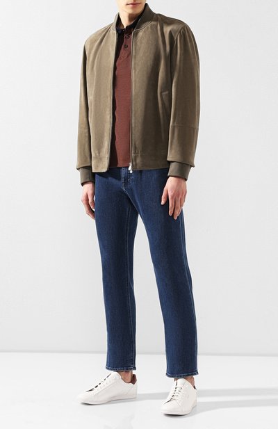 Кожаные кеды BOSS, арт. 50401858, фото 2