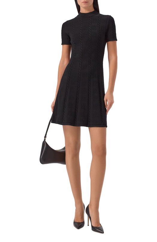 Платье из вискозы HUGO 50554080 Чёрный  50554080 Фото 2