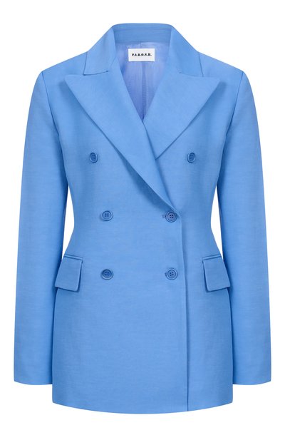 Женский жакет из вискозы и льна P.A.R.O.S.H., арт. D420418